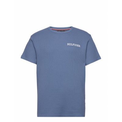 Ss Tee *Villkorat Erbjudande T-shirts Pyjama Tops Blå Tommy Hilfiger
