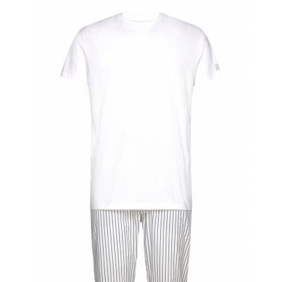 GANT Stripe Pj Pants And T-Shirt Gb Vit