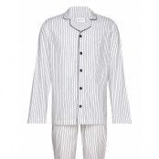 Stripe Pj Set Shirt And Pants Gb Pyjamas Kräm GANT