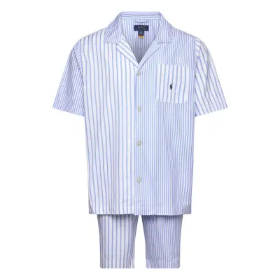 Striped Cotton Pajama Set Pyjamas Blue Polo Ralph Lauren Underwear