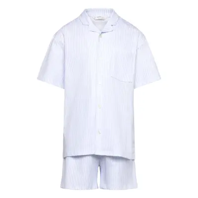 Mango Striped Cotton Short Pyjamas Blå