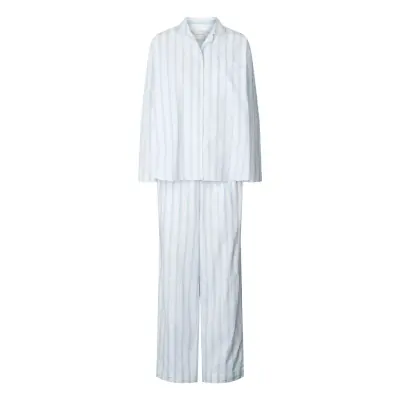 STUDIO FEDER Edith Pajama - Cotton Blå