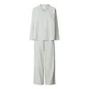 STUDIO FEDER Edith Pajama - Seersucker Vit