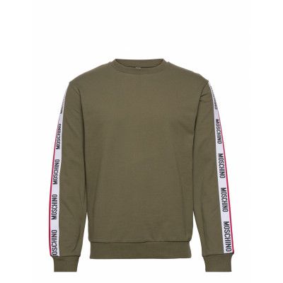 Sweatshirt Underwear Night & Loungewear Pyjama Tops Beige Moschino Underwear