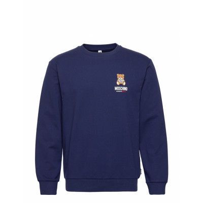 Sweatshirt Underwear Night & Loungewear Pyjama Tops Blå Moschino Underwear