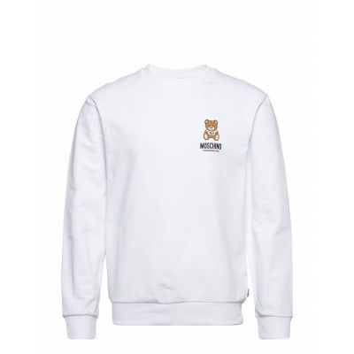 Sweatshirt Underwear Night & Loungewear Pyjama Tops Vit Moschino Underwear