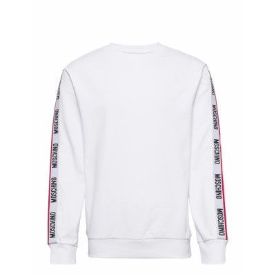 Sweatshirt Underwear Night & Loungewear Pyjama Tops Vit Moschino Underwear