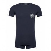 T-Shirt + Trunk *Villkorat Erbjudande Pyjamas Marinblå Emporio Armani