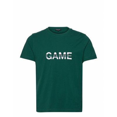 T-Shirt Game T-shirts Short-sleeved Grön Ron Dorff