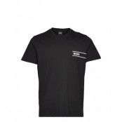 T-Shirt Rn 24 T-shirts Short-sleeved Svart BOSS