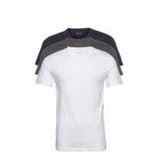 T-Shirt Rn 3P Co T-shirts Short-sleeved Blå BOSS