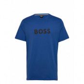 T-Shirt Rn Underwear Night & Loungewear Pyjama Tops Blå BOSS