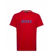 T-Shirt Rn Underwear Night & Loungewear Pyjama Tops Röd BOSS