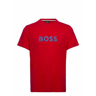 T-Shirt Rn Underwear Night & Loungewear Pyjama Tops Röd BOSS
