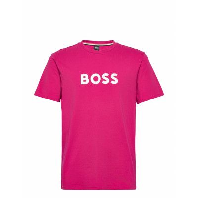 T-Shirt Rn Underwear Night & Loungewear Pyjama Tops Rosa BOSS