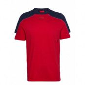 T-Shirt Rn Twin Pack T-shirts Short-sleeved Blå HUGO