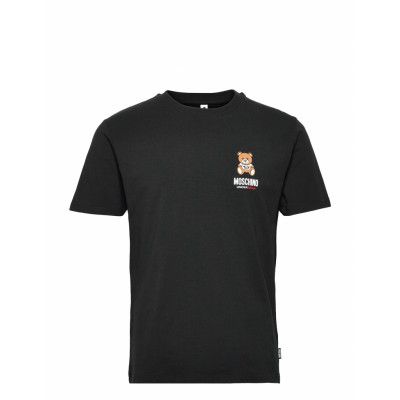 T-Shirt Underwear Night & Loungewear Pyjama Tops Svart Moschino Underwear