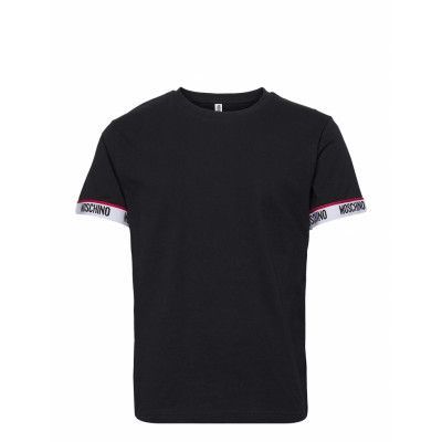 T-Shirt Underwear Night & Loungewear Pyjama Tops Svart Moschino Underwear