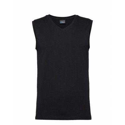 Tank Top Underwear Night & Loungewear Pyjama Tops Svart Schiesser