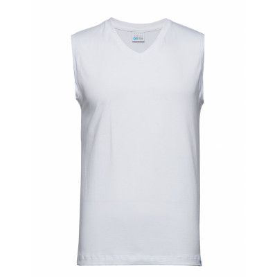 Tank Top Underwear Night & Loungewear Pyjama Tops Vit Schiesser