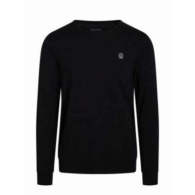 Men Bamboo Sweatshirt Underwear Night & Loungewear Pyjama Tops Svart URBAN QUEST