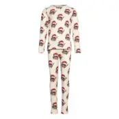 The New Tnholiday Rib Night Set Kräm