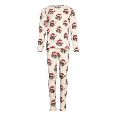 The New Tnholiday Rib Night Set Kräm