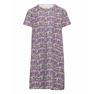 Tnbeddy S_S Night Dress Night & Underwear Pyjamas Nightdresses Multi/mönstrad The New