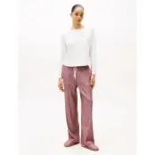 Tommy Hilfiger Gift Ls Tee Flnl Set W.slippers - Multi/patterned - L