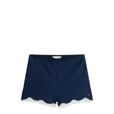 Tommy Hilfiger Lace Cami Short Pj Set Marinblå