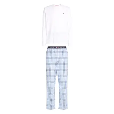Tommy Hilfiger Ls Pant Woven Set Print Vit