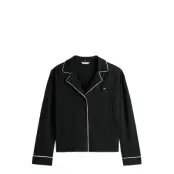 Tommy Hilfiger Ls Shirt Pants Set Svart