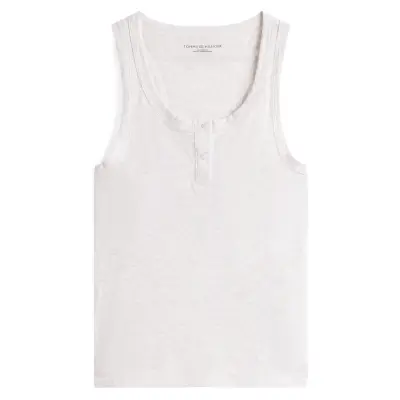 Tommy Hilfiger Modal Tank Short Set Grå