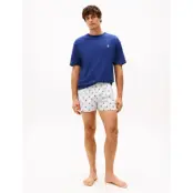 Tommy Hilfiger Oversized Tee & Woven Boxer - Navy - M