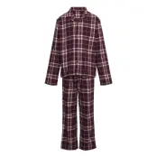 Tommy Hilfiger Pj Straight Gifting Print Set Röd