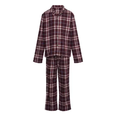 Tommy Hilfiger Pj Straight Gifting Print Set Röd