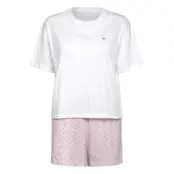 Tommy Hilfiger Ss Prt Pj Short Set Vit