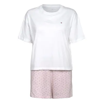 Tommy Hilfiger Ss Prt Pj Short Set Vit