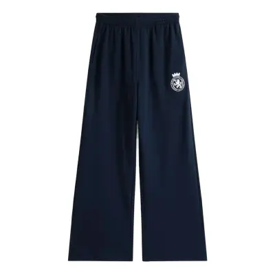 Tommy Hilfiger Wide Leg Pants Marinblå