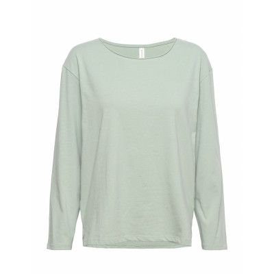 Top Pyjama Soft Cotton Top Blå Lindex