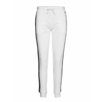 Track Pant Hwk *Villkorat Erbjudande Pyjamasbyxor Mjukisbyxor Vit Tommy Hilfiger