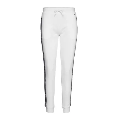 Track Pant Hwk *Villkorat Erbjudande Pyjamasbyxor Mjukisbyxor Vit Tommy Hilfiger