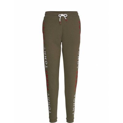 Track Pant Pyjamasbyxor Mjukisbyxor Grön Tommy Hilfiger