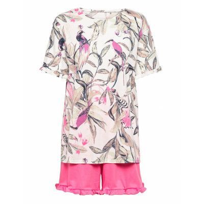Tropic Dreams Short Pyjama Pyjamas Multi/mönstrad Calida