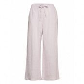 Trousers Pyjama Solid Cotton G Pyjamasbyxor Mjukisbyxor Lila Lindex