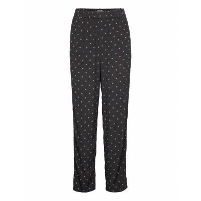 Bella Trousers Bottoms Trousers Straight Leg Navy Noa Noa
