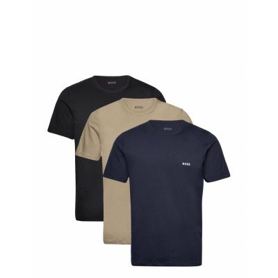 Tshirtrn 3P Classic *Villkorat Erbjudande T-shirts Short-sleeved Marinblå BOSS