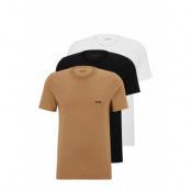 Tshirtrn 3P Classic *Villkorat Erbjudande T-shirts Short-sleeved Multi/mönstrad BOSS