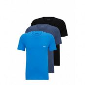 Tshirtrn 3P Classic *Villkorat Erbjudande T-shirts Short-sleeved Marinblå BOSS