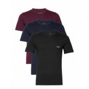 Tshirtrn 3P Classic *Villkorat Erbjudande T-shirts Short-sleeved Svart BOSS